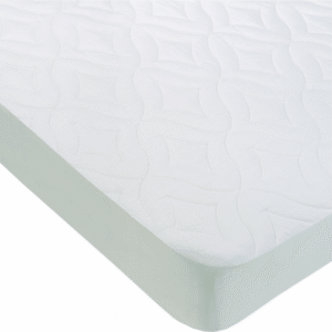 Cubrecolchón acolchado Vesubio microfibra-poliuretano impermeable. Largo 190 cms. Relleno fibra hueca 80 grs.