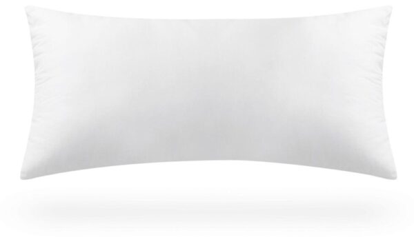 Almohada antiácaros con interior de fibra hueca y exterior de microfibra poliéster sin funda exterior
