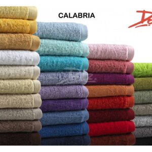 Toalla 550 grs rizo americano 100% algodón modelo CALABRIA