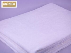 TOALLA BLANCA GRECA CLASICA O LISA100% ALGODÓN 400 GRS. MODELO MADRID