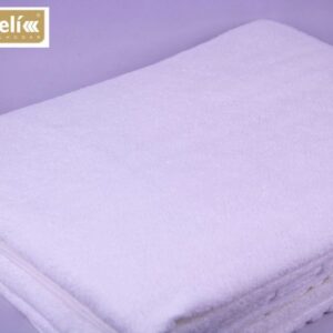 TOALLA BLANCA GRECA CLASICA O LISA100% ALGODÓN 400 GRS. MODELO MADRID