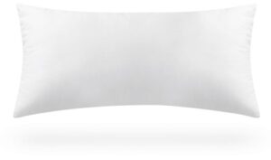 Almohada QU con núcleo de fibra hueca siliconada. Exterior microfibra ANTIÁCAROS.