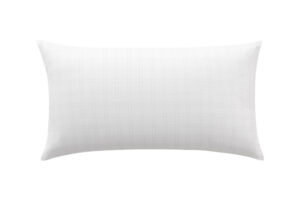 Almohada BE con núcleo de fibra hueca extrafirme. Exterior microfibra con hilo de carbono antiestres